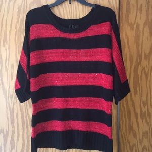 New directions 3/4 sleeve sweater